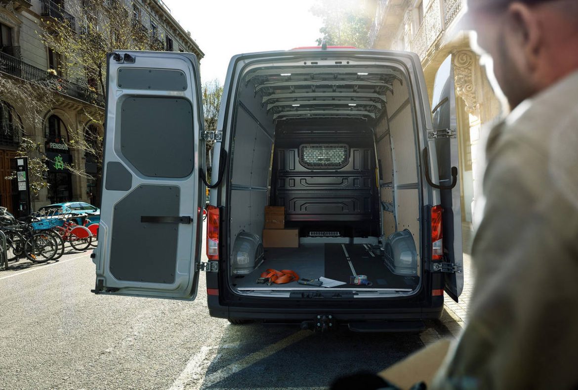 Man TGE furgone, posteriore con portelloni aperti - 06