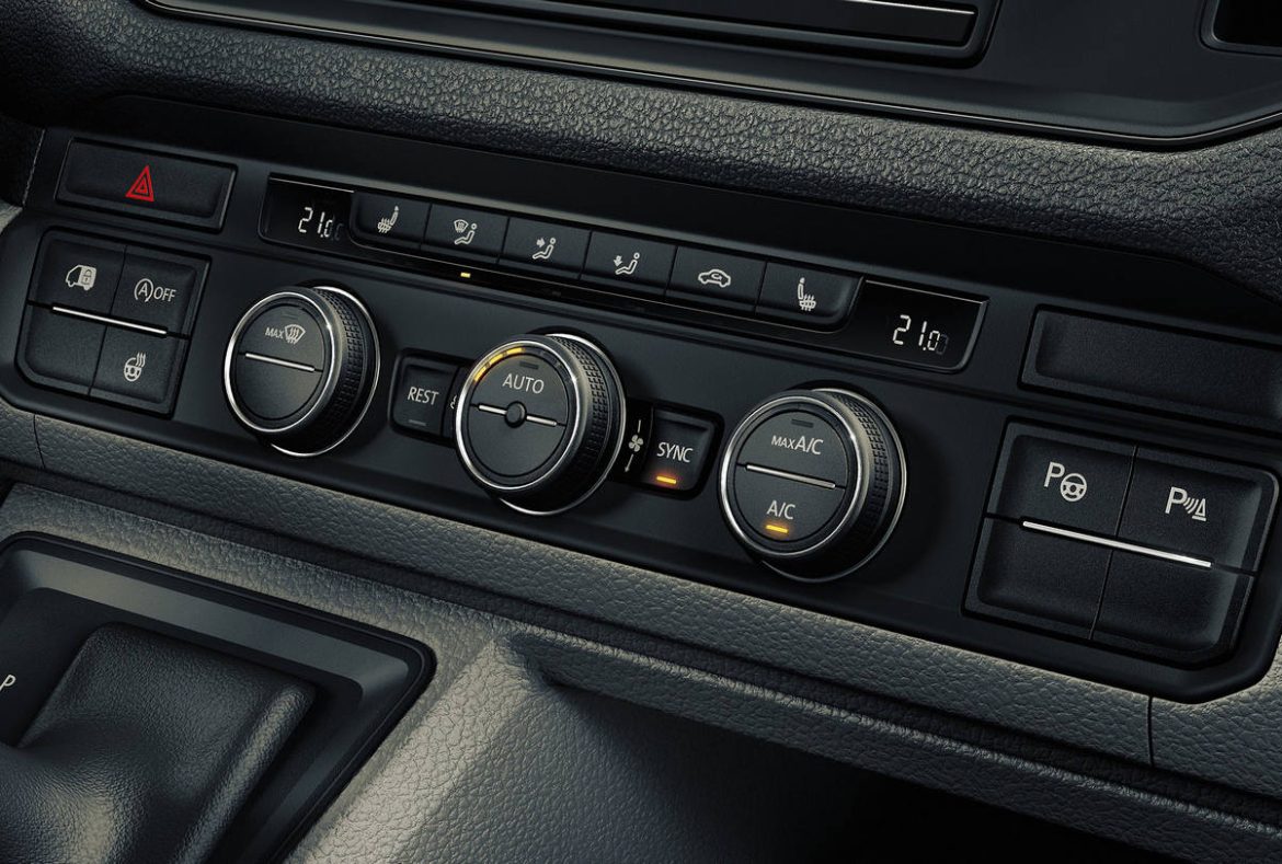 Man TGE furgone, interno plancia comandi climatizzatore - 11