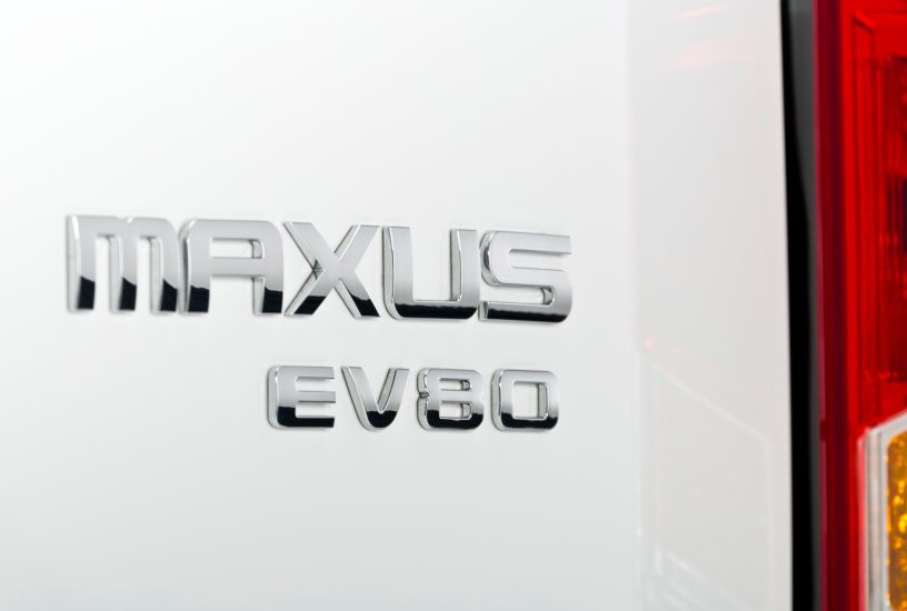 Maxus EV80 logo Maxus EV80