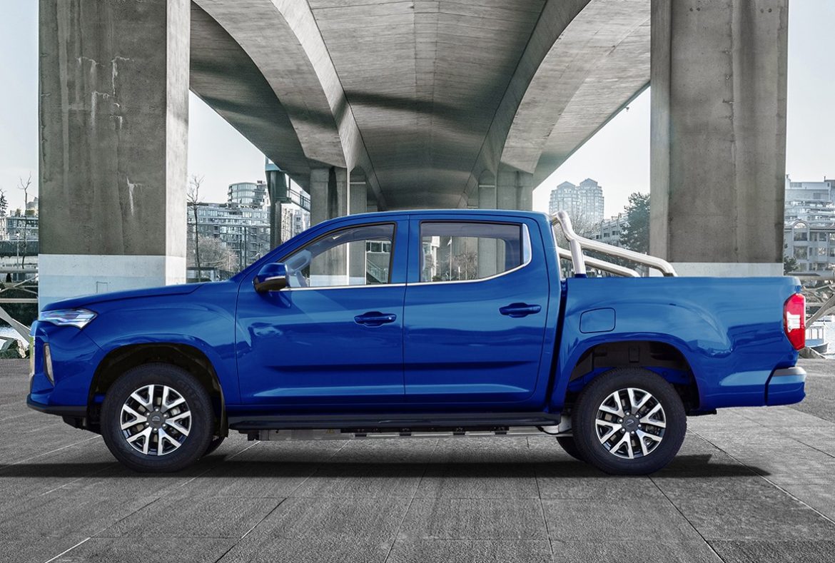 Maxus T90 EV laterale