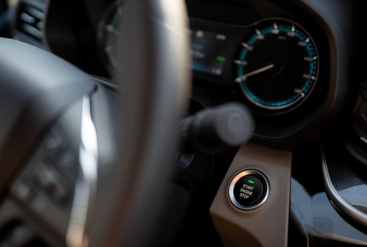 Maxus eDeliver 9, dettaglio pulsante di accensione -10