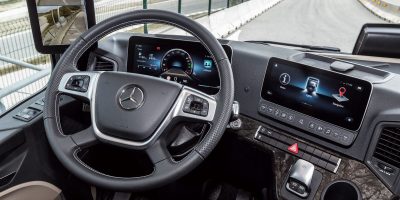 Mercedes-Benz Actros: domande e risposte sull’abitacolo multimediale