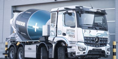 Mercedes-Benz Trucks al Bauma con Arocs elettrico