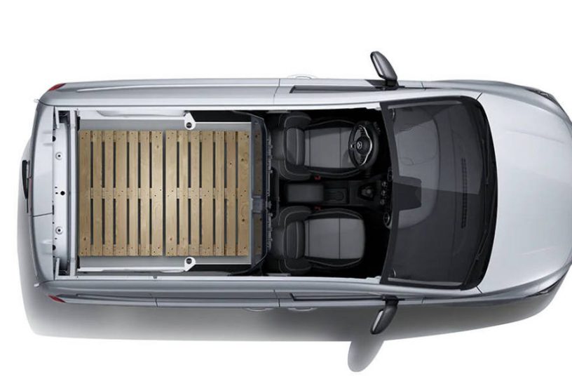 Mercedes Citan Furgone 2021, carico europallet