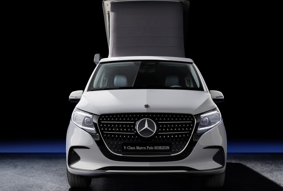 Mercedes Classe V Marco Polo Horizon 2025, frontale-10