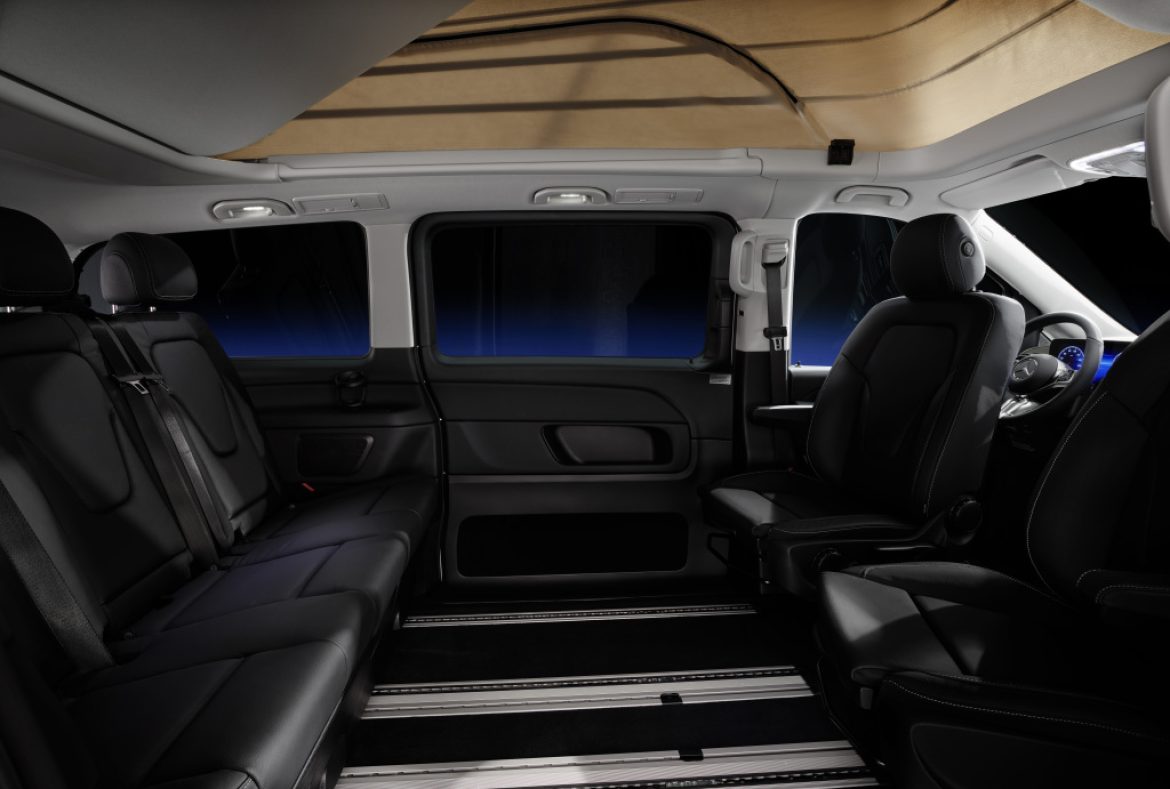 Mercedes Classe V Marco Polo Horizon 2025, interno posti-15