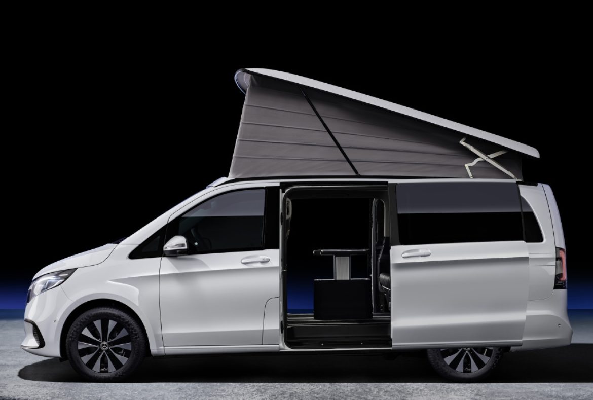 Mercedes Classe V Marco Polo Horizon 2025, laterale portello aperto-08