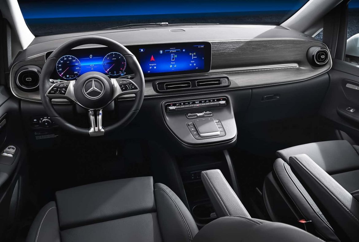 Mercedes Classe V Marco Polo Horizon 2025, plancia comandi-18