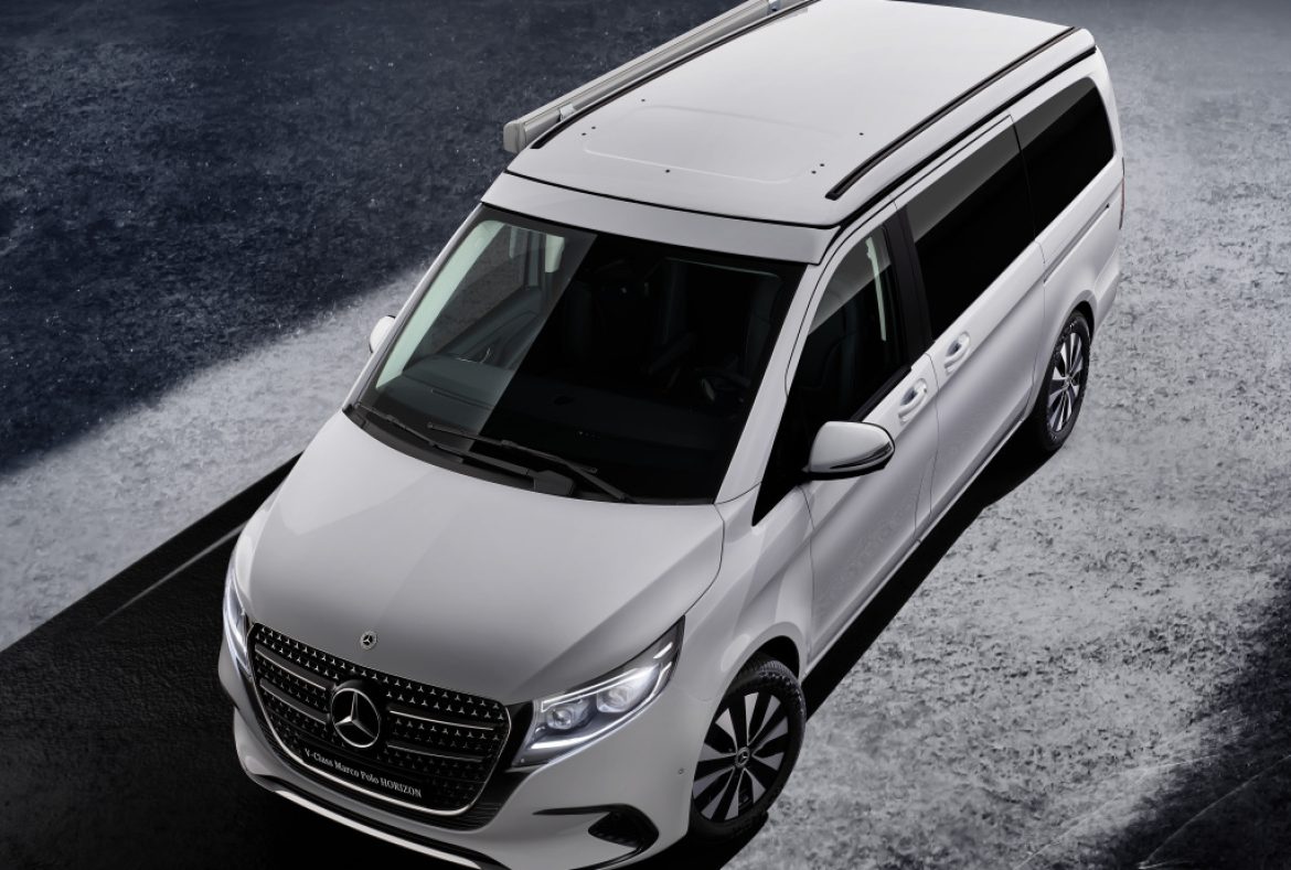 Mercedes Classe V Marco Polo Horizon 2025, vista da alto-01
