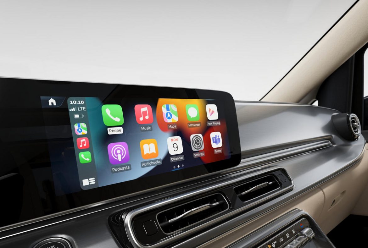 Mercedes Classe V Marco Polo, Sistema multimediale MBUX High con schermo touchscreen da 12,3 pollici