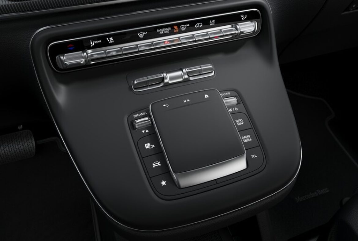 Mercedes Classe V Marco Polo, Touchpad