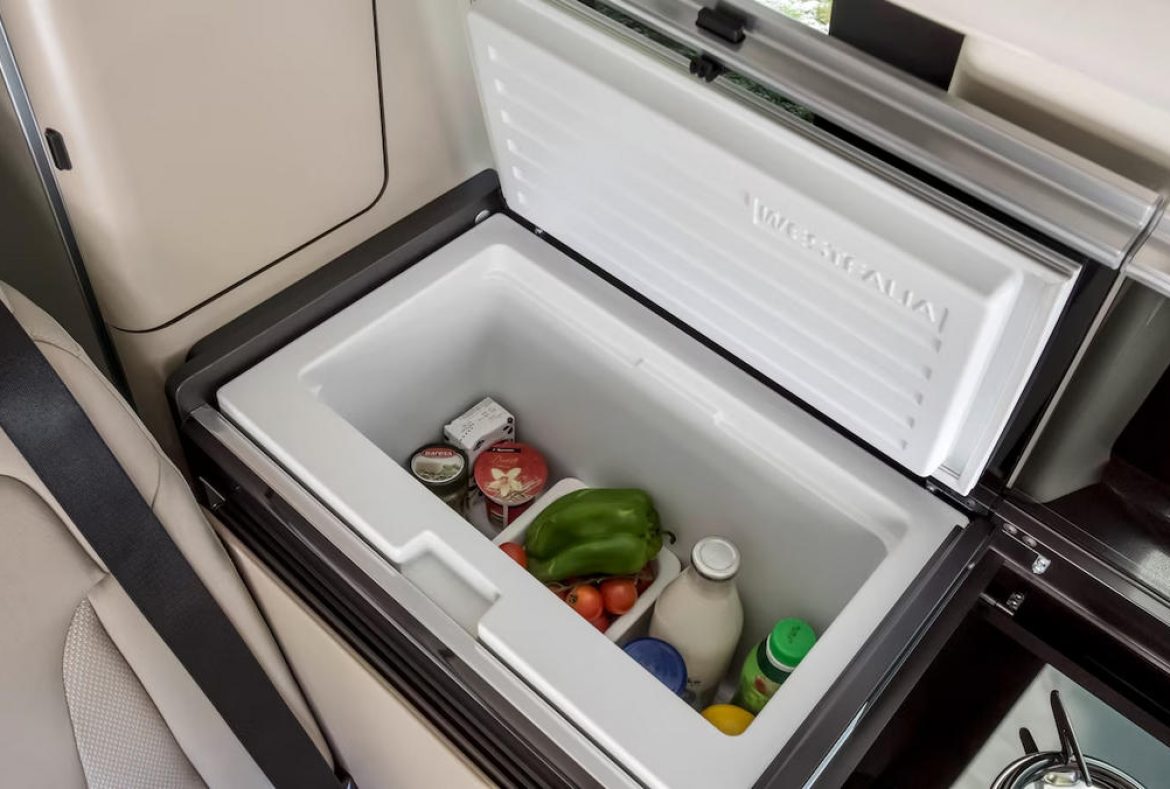 Mercedes Classe V Marco Polo, box frigo a compressore con capacità di 40 litri