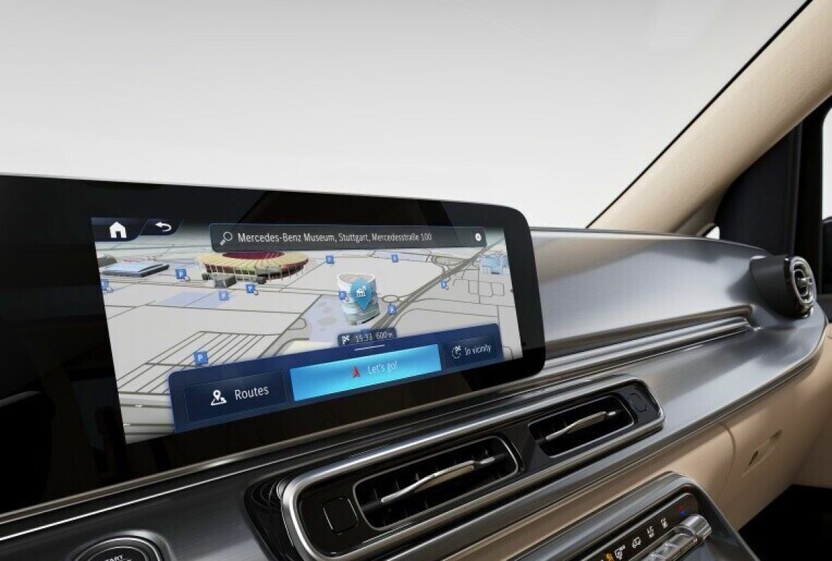 Mercedes Classe V Marco Polo, navigatore