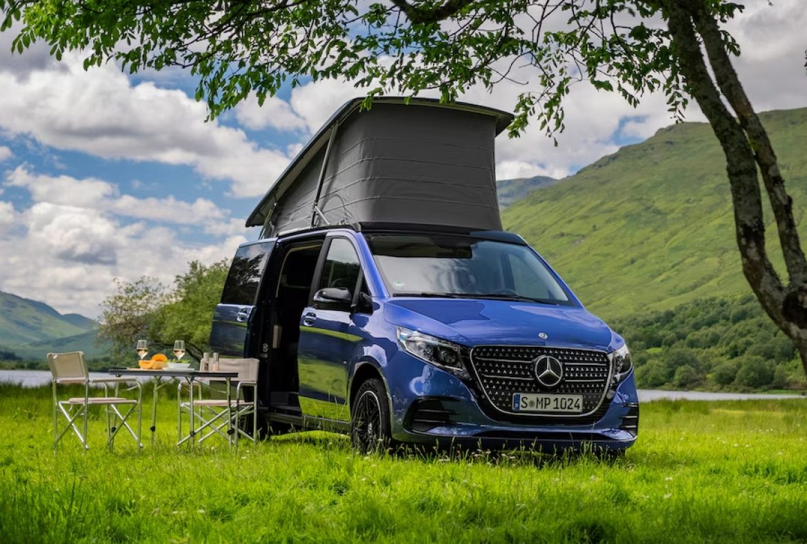 Mercedes Classe V Marco Polo, ter quarti ant