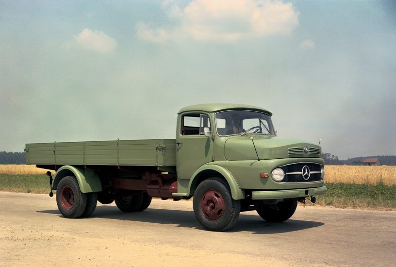 Mercedes-Benz Lastwagen-Premiere am 5. März 1959: Welterfolg mit kurzer Haube

Mercedes-Benz truck premiere on 5 March 1959: Global success with a short nose