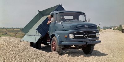 Camion Mercedes: 60 anni fa il primo truck a muso corto