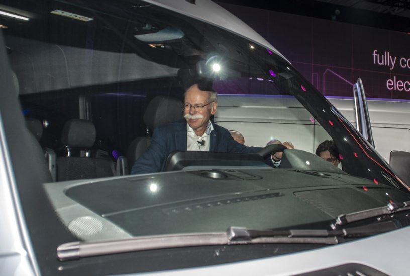 Mercedes Sprinter 2018 Zetsche posto guida