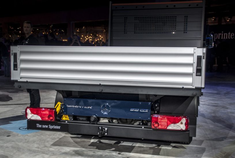 Mercedes Sprinter 2018 cassone posteriore