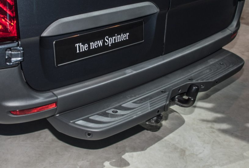 Mercedes Sprinter 2018 pedana vano carico