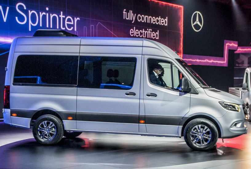 Mercedes Sprinter 2018 people mover Zetsche passeggero