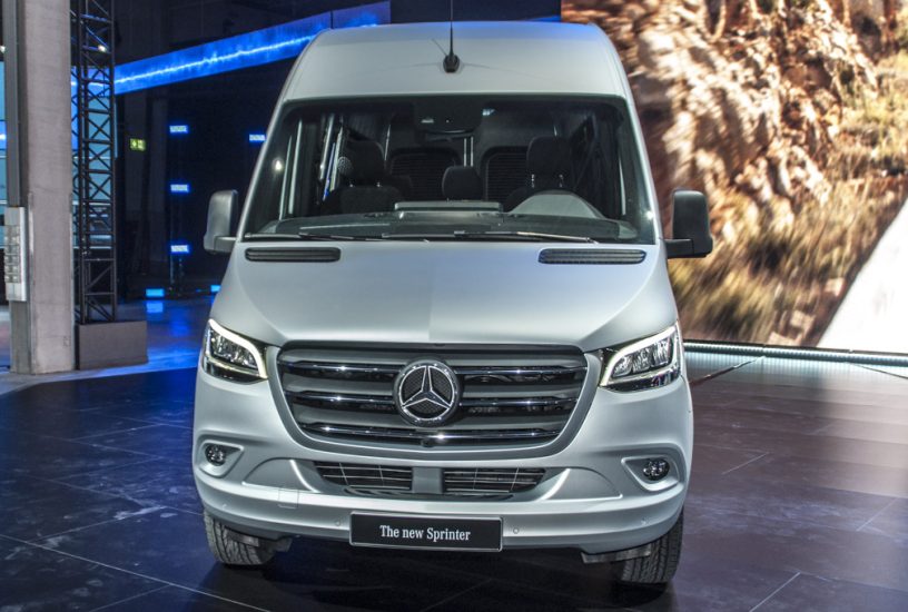 Mercedes Sprinter 2018 people mover anteriore