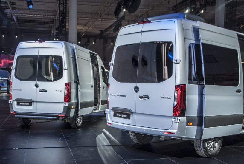 Mercedes Sprinter 2018 posteriore 1