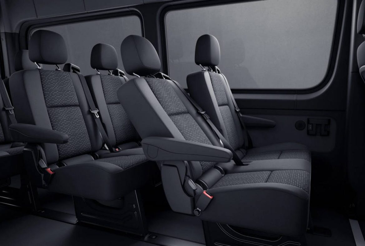 Mercedes Sprinter Tourer, schienali e poggiatesta Comfort regolabili singolarmente