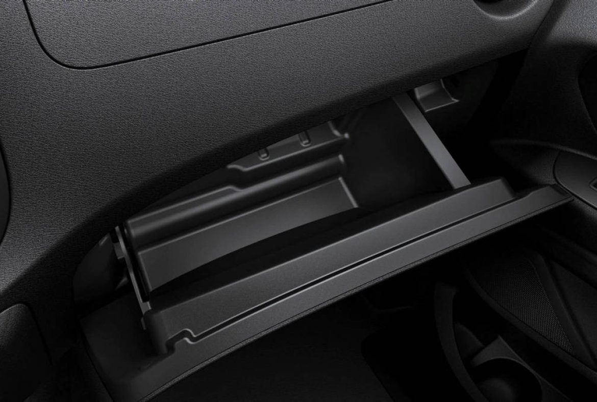 Mercedes Vito Mixto, Cassetto portaoggetti illuminato con serratura