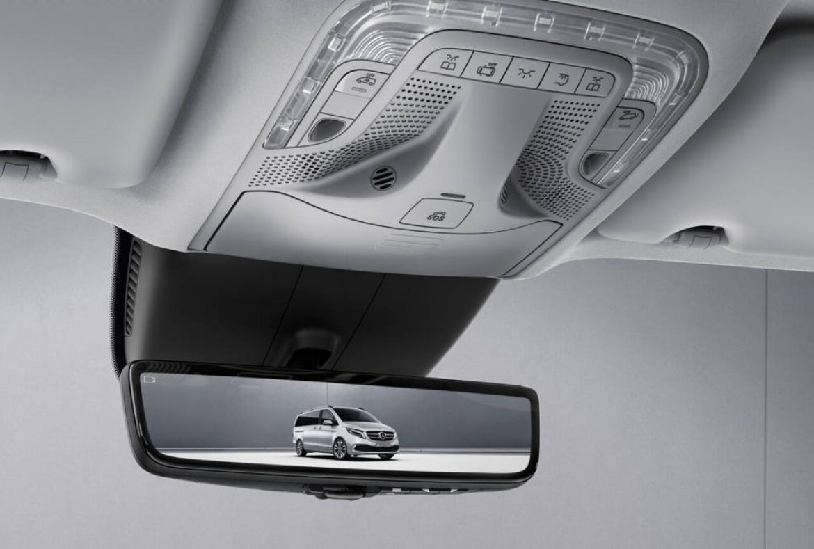 Mercedes Vito Mixto, Retrovisore interno digitale