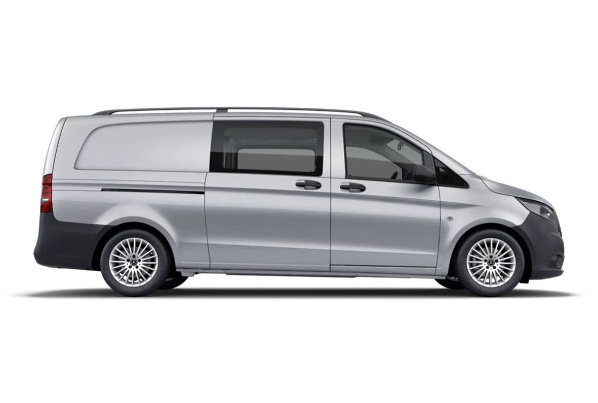 Mercedes Vito Mixto extralong, laterale