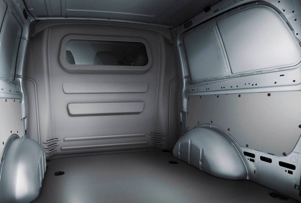 Mercedes Vito Mixto, vano carico con visibilita posteriore