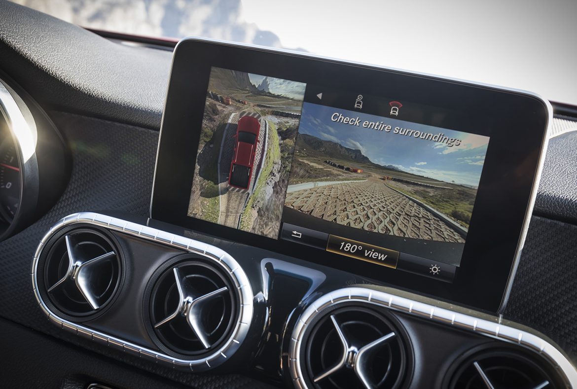 Mercedes-Benz Classe X, display Lcd