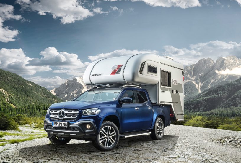 Erste Reisemobilkonzepte auf Mercedes-Benz X-Klasse Basis