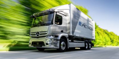 Mercedes eActros: al via la produzione in serie per il 2021