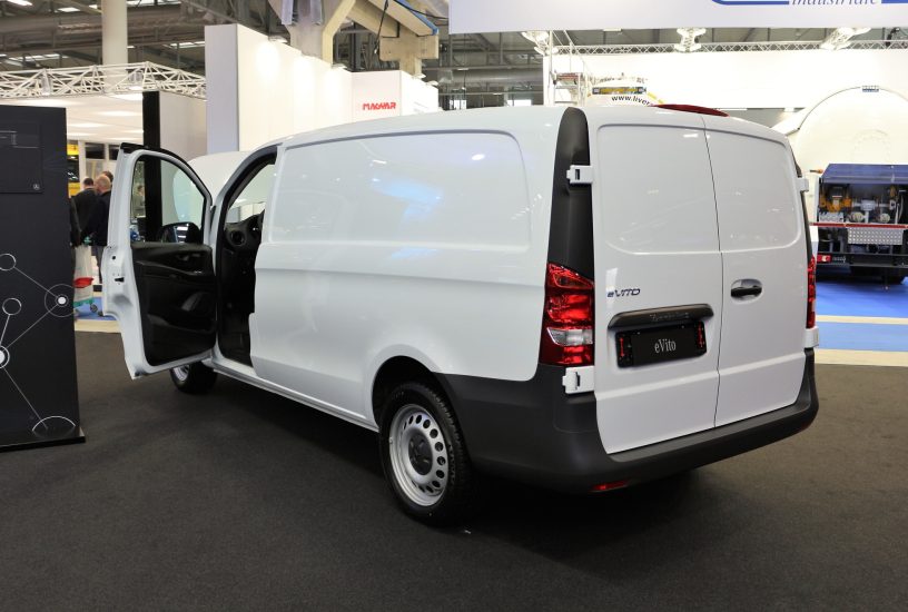 Mercedes eVito Transpotec 2019 tre quarti posteriore