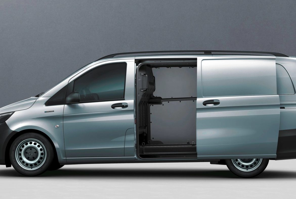 Mercedes eVito elettrico, laterale - 05