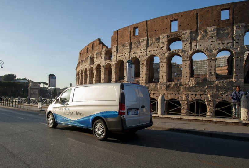 Mercedes eVito tre quarti posteriore 2