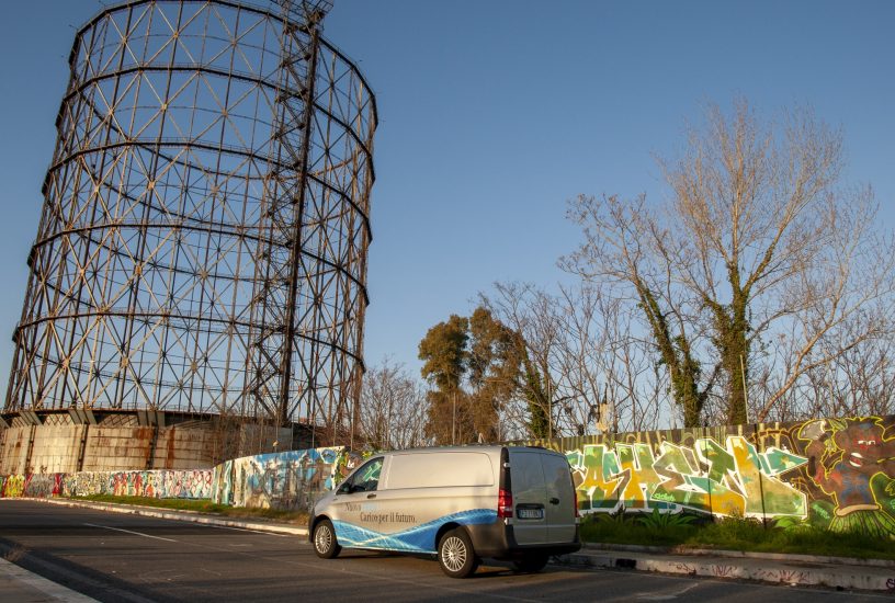 Mercedes eVito tre quarti posteriore 5