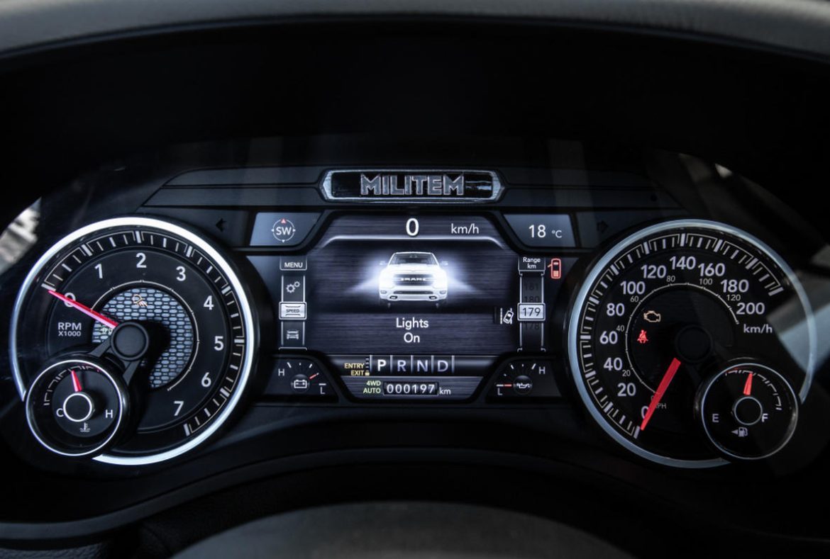 Militem Magnum, cruscotto -06