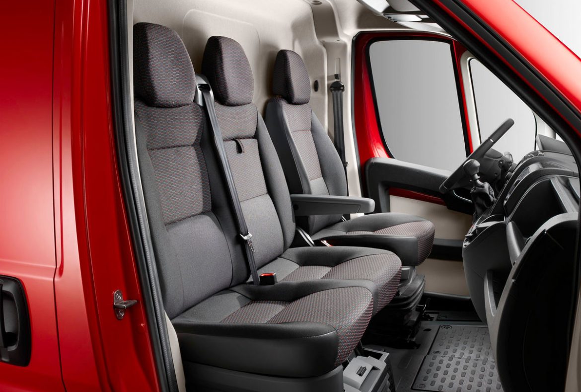 Citroen Jumper Furgone, sedute anteriori