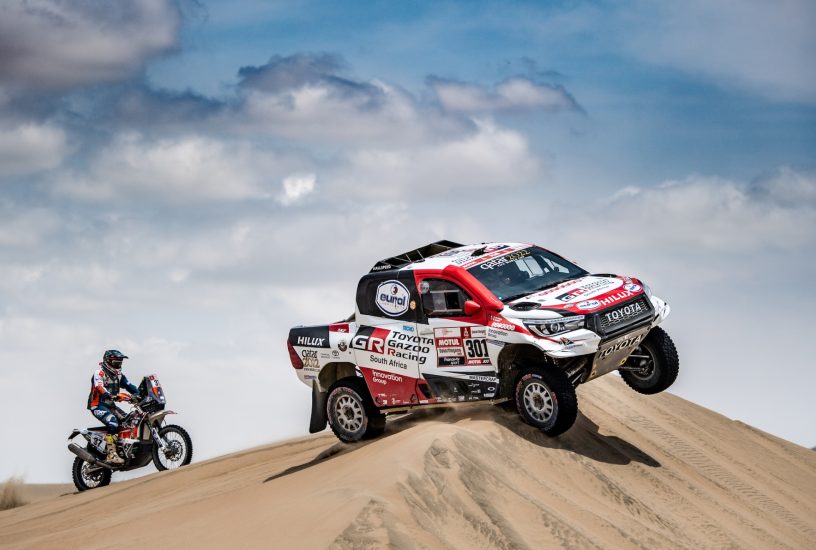 Nasser Al-Attiyah Toyota Hilux Dakar 2019