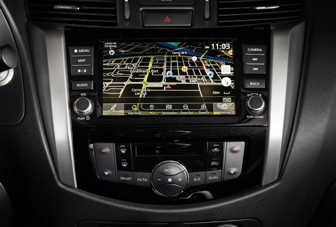 Nissan Navara 2019 navigatore