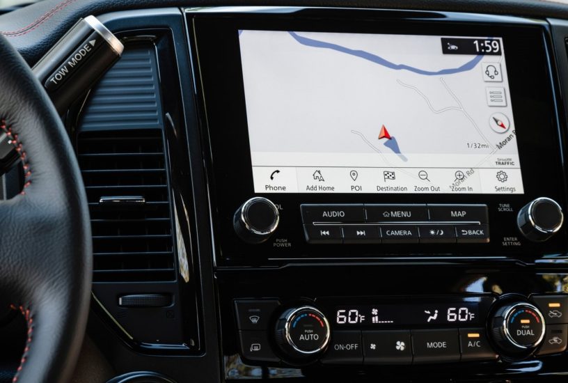 Nissan Titan XD navigatore