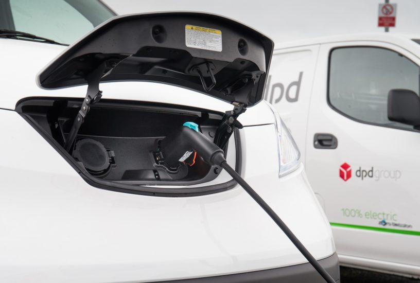 Nissan e-NV200 DPD ricarica