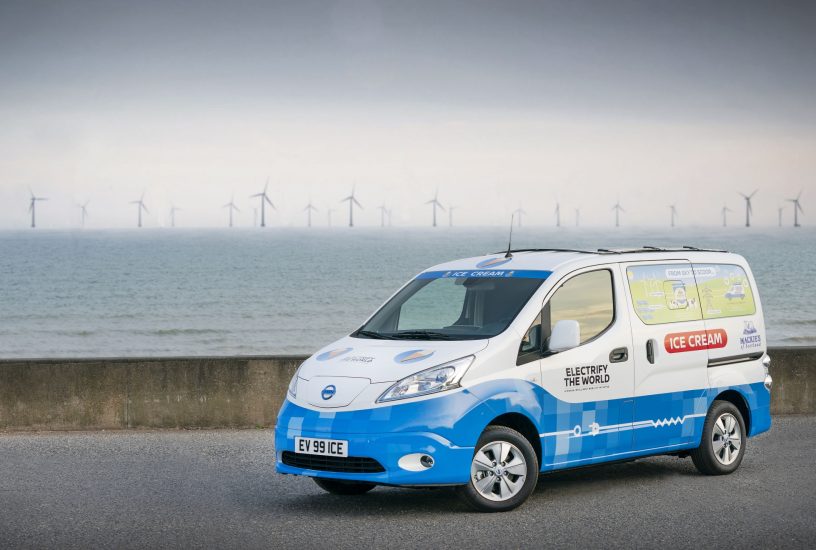 Nissan e-NV200 gelati