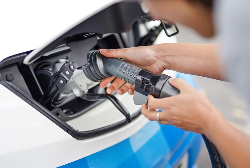 Nissan e-NV200 gelati ricarica