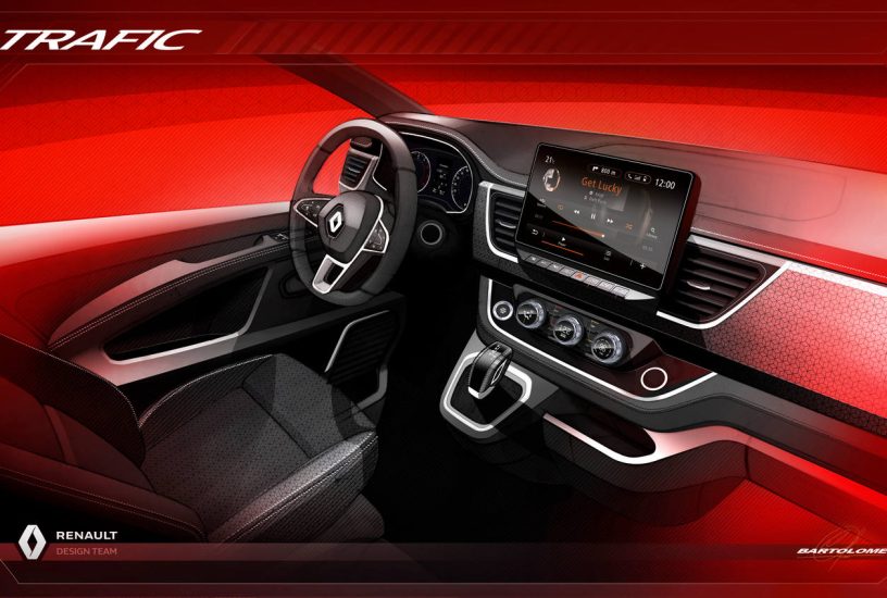 Nuova Renault Trafic Combi 2020 designe interni - 02