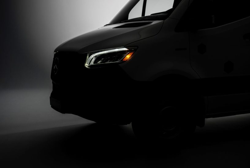 Prototype new Mercedes-Benz eSprinter