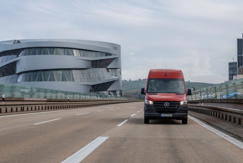 Prototype new Mercedes-Benz eSprinter