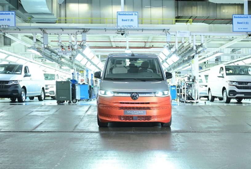 Il Nuovo Multivan Volkswagen dallo stabilimento di Hannover